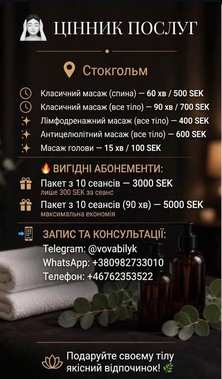 Антицеллюлитный массаж в Стокгольме — фото 2